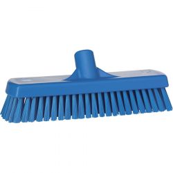 DECK SCRUB - BLUE - 3" X 12" STIFF POLYPROPYLENE