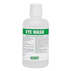 SAFECROSS FIRST AID 04077, EYE WASH SOLUTION-STERILE - 1 LTR. BOTTLE 04077