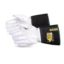 SUPERIOR GLOVE 370GFKL-L, GLOVE-TIG WELDERS GOATSKIN - STRING KEVLAR LINED LARGE 370GFKL-L