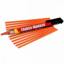 LACO MARKAL 96137, MARKER-TRADES ORANGE - HOLDER WITH 12 REFILLS 96137