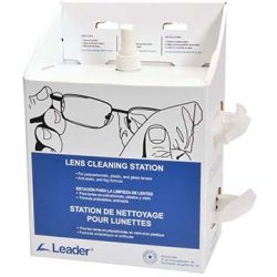 DENTEC 12A84, LENS CLEANING STATION KIT - 16OZ. BOTTLE, 1200 WIPES 4/KIT 12A84