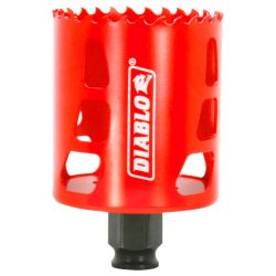 FREUD DIABLO DHS2375, HOLESAW-WELDED EDGE 2-3/8" - HS 60MM LONG DHS2375