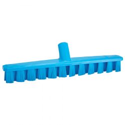 DECK SCRUB BRUSH UST - 16" STIFF BLUE