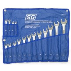 SIGNET TOOL 0830376, WRENCH SET - COMBINATION - METRIC 16 PC 7MM-24MM 0830376