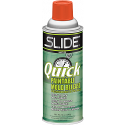 SLIDE MOLD RELEASE - QUICK - PAINTABLE - 12 OZ (340G) AEROSOL (12/CS)