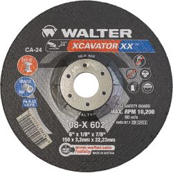 WHEEL-GRINDING XCAVATOR XX - 6" X 1/8" X 7/8" CERAMIC