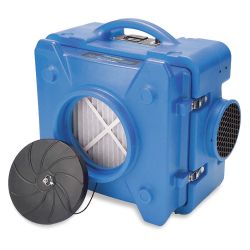 PORTABLE AIR SCRUBBER,115V,60 HZ,BLUE