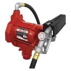 PUMP FUEL 115V 20 GPM W/MAN NO ZZLE