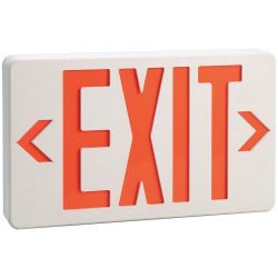 EXIT SIGN LED 1 OR 2 SIDE RD L TRS