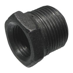 HEX BUSHING 3/4 X 1/2 IN BLACK