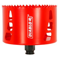 FREUD DIABLO DHS4000, HOLESAW-WELDED EDGE 4" - HS 60MM LONG DHS4000