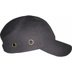 CAP BUMP VENTED BASEBALL STYLE BLAC