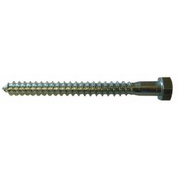 BOLT LAG HEX ZP 5/16X4,50/PK