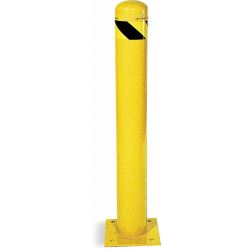 BOLLARD SAFETY 42INX4-1/2IN YE LLOW