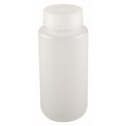 BOTTLE,250 ML,8 OZ,WIDE MOUTH, PK 12