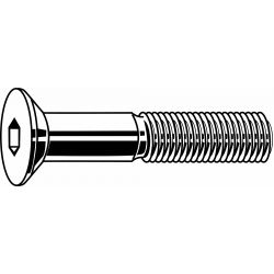 CAPSCREW FLT ST12 UN 5/16-18X1 .1/2,50/PK