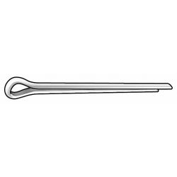 COTTER PIN,STEEL,4"X5/16",10/P K