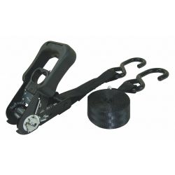 CARGO STRAP,RATCHET,12FT X 1-1 /4IN,