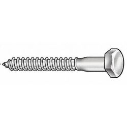 BOLT LAG HEX ZP 5/16X3,100/PK