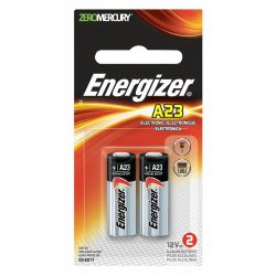 BATTERY GARAGE DOOR,12V,2/PK