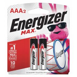 BATTERY ENERGIZER ALK 1.5V AAA 2/PK