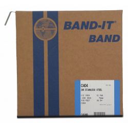 BAND TYPE 316 S/S 1/2INX 100FT ROLL