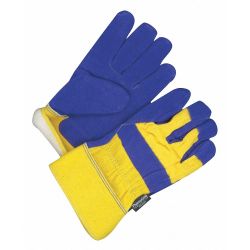 COLD PROTECTION GLOVES, BLUE/Y ELLOW,PR