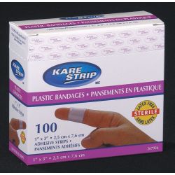 BANDAGES PLASTIC 2.5X7.6CM 100 /BOX