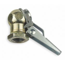 CLIP-ON BALL FOOT AIR CHUCK,0 - 150 PSI