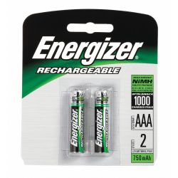 BATTERY RECH NIMH AAA 2 /PK