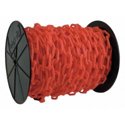 CHAIN PLASTIC #6 RED REEL 1.5 X 200