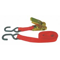 TIE-DOWN STRAP,RATCHET,15 FT X 1 IN