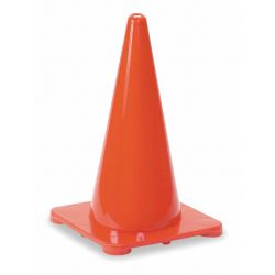 TRAFFIC CONE,18 IN.RED