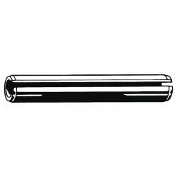 SPRING PIN,STEEL,1/4"X2",25/PK