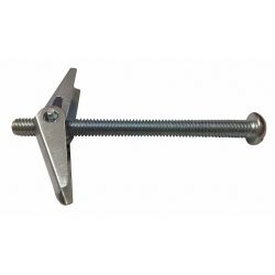 TOGGLE BOLT, SIZE 1/4,3" L,50/ PK