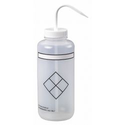 WASH BOTTLE, WRITE-ON,1000 ML,PK4