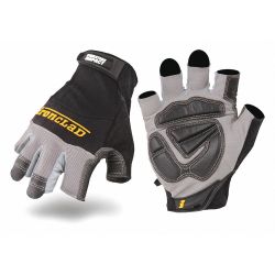 IMPACT GLOVES,L,BLACK/GRAY, PR