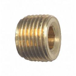 FITTING PIPE PLUG HEX CNTRSNK 3/8IN