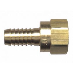 FITTING HOSE BARB SWIVEL 1/4 TO 1/4