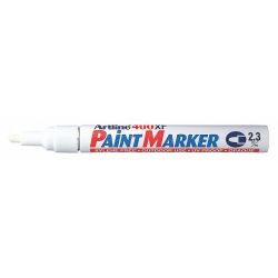 MARKER PAINT MED/POINT WHITE