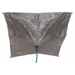 TARPAULIN,DRAINAGE,CUT SIZE 5X 5FT