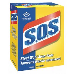 SOS STEEL WOOL PADS COMMERCIAL