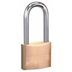 PADLOCK,BRASS,KEYED DIFFERENT