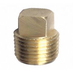 FITTING PIPE PLUG SQUARE HEAD 1/4IN