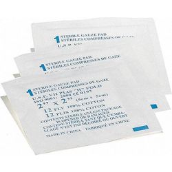 PADS GAUZE STERILE 2INX2IN 25/ PKG