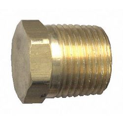 FITTING PIPE PLUG SOLID HX HD 1/4IN