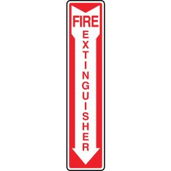 SAFETY SIGNFIRE EXTINGLOW VINYL