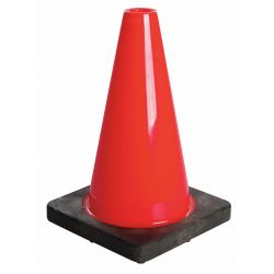 TRAFFIC CONE,12",ORANGE