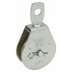 SWIVEL EYE PULLEY ZINC