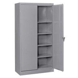 CABINET STORAGE 36X18X72 GRAY